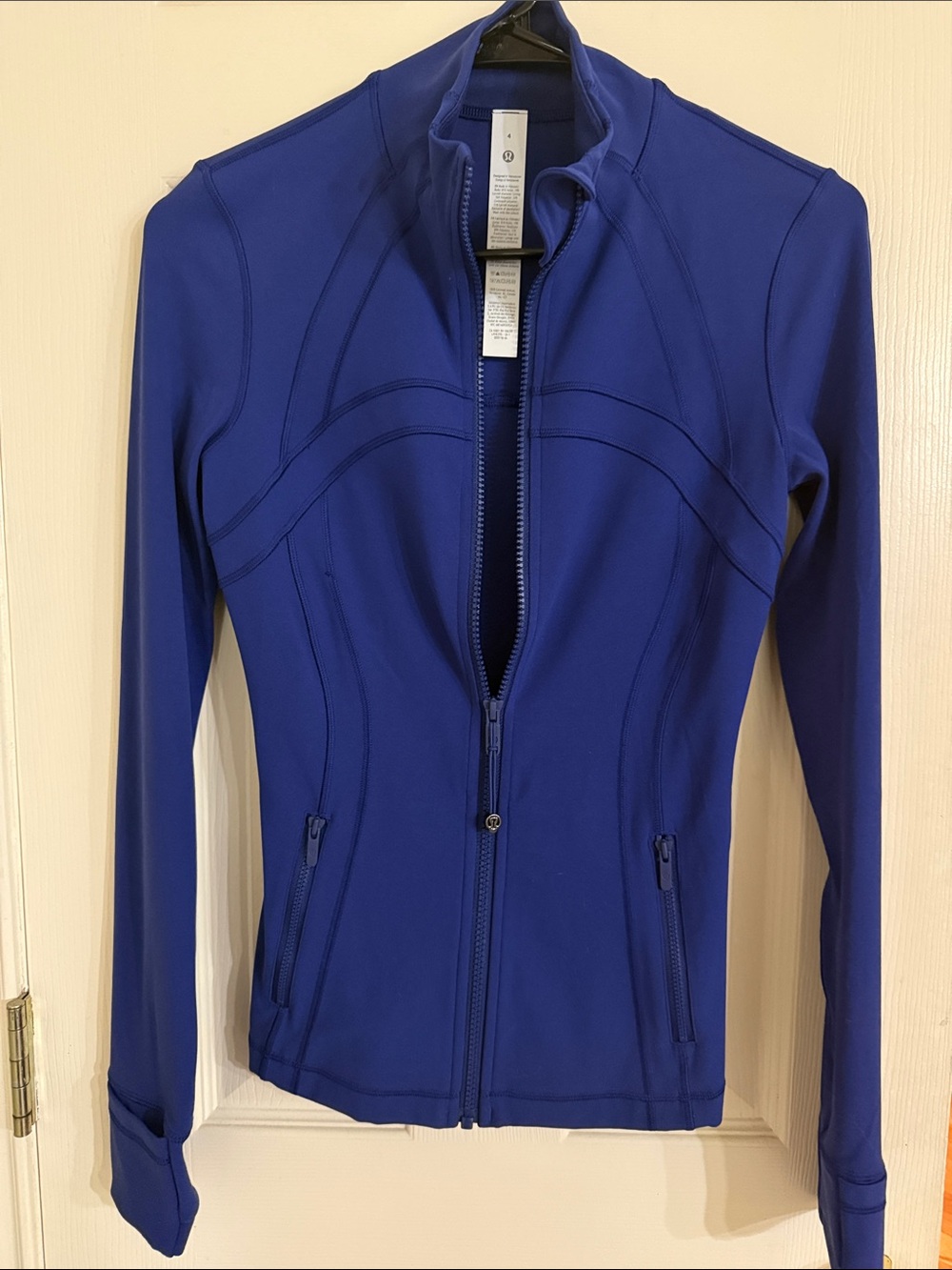 lululemon athletica Women's Clubhouse Blue Nulu Define Jacket